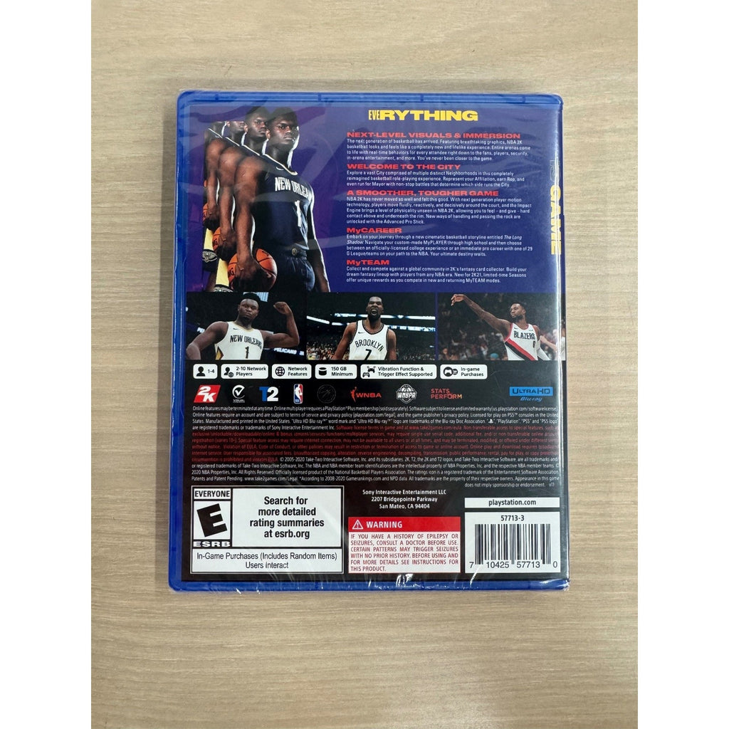 NBA 2K21 PS5 PlayStation 5 Video Game Basketball Multiplayer