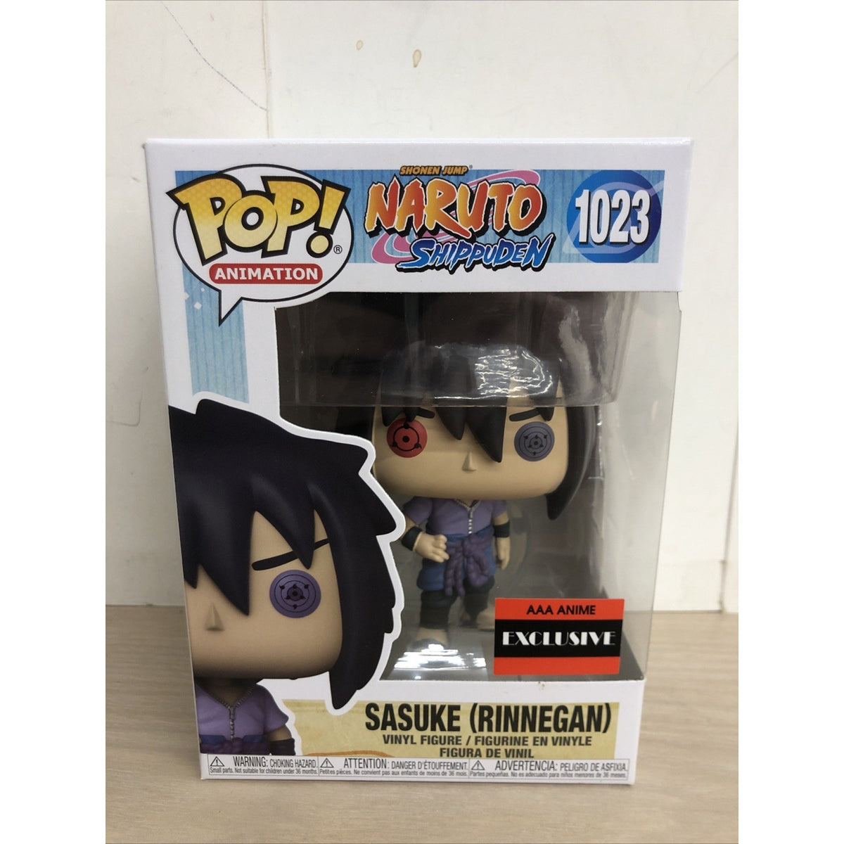 Funko Pop! Vinyl: Naruto - Sasuke (Rinnegan) - AAA Anime (Exclusive) #1023