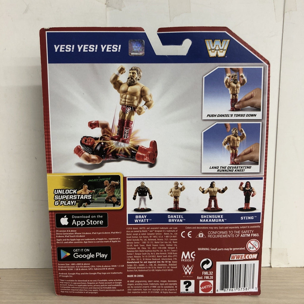 WWE Daniel Bryan Retro Action Figure 2018 Mattel