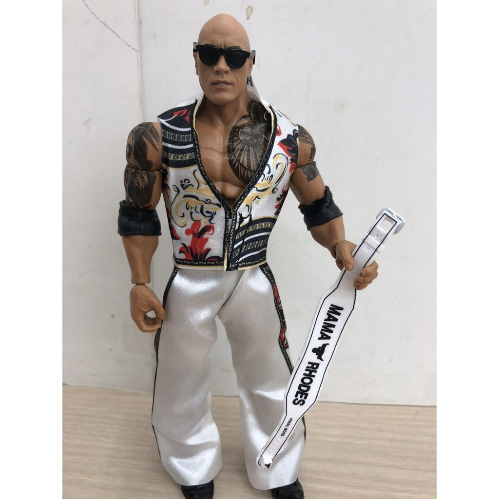 WWE The Rock Final Boss Ultimate Edition LOOSE COMPLETE Mattel