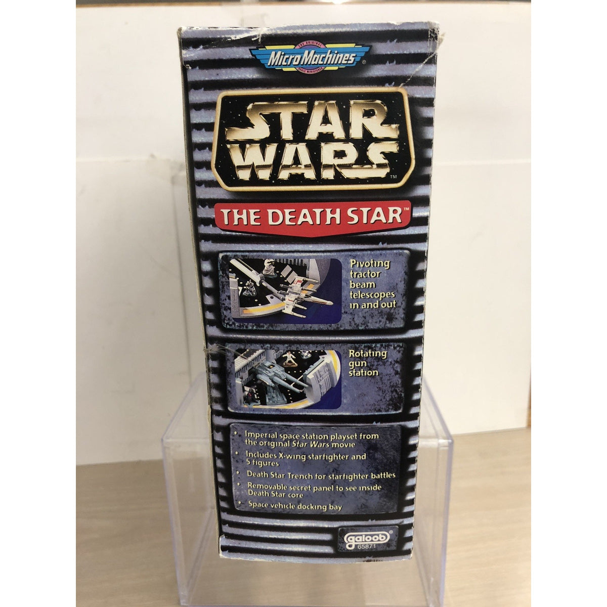 Micro Machines Space Star Wars Death Star Movie Toy Action Set Galoob 1993