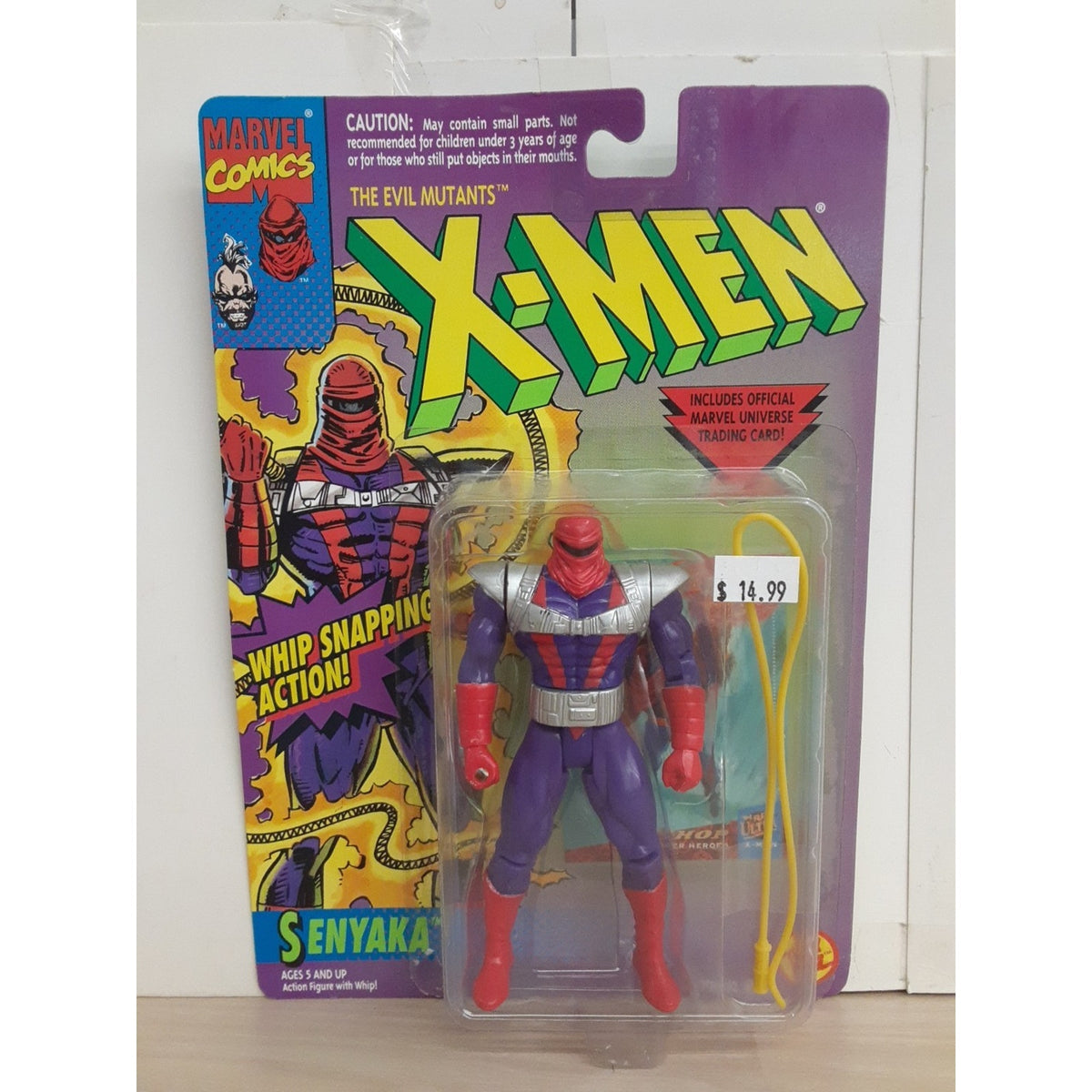 Marvel X-Men The Evil Mutants Senyaka Action Figure Toy Biz 1994