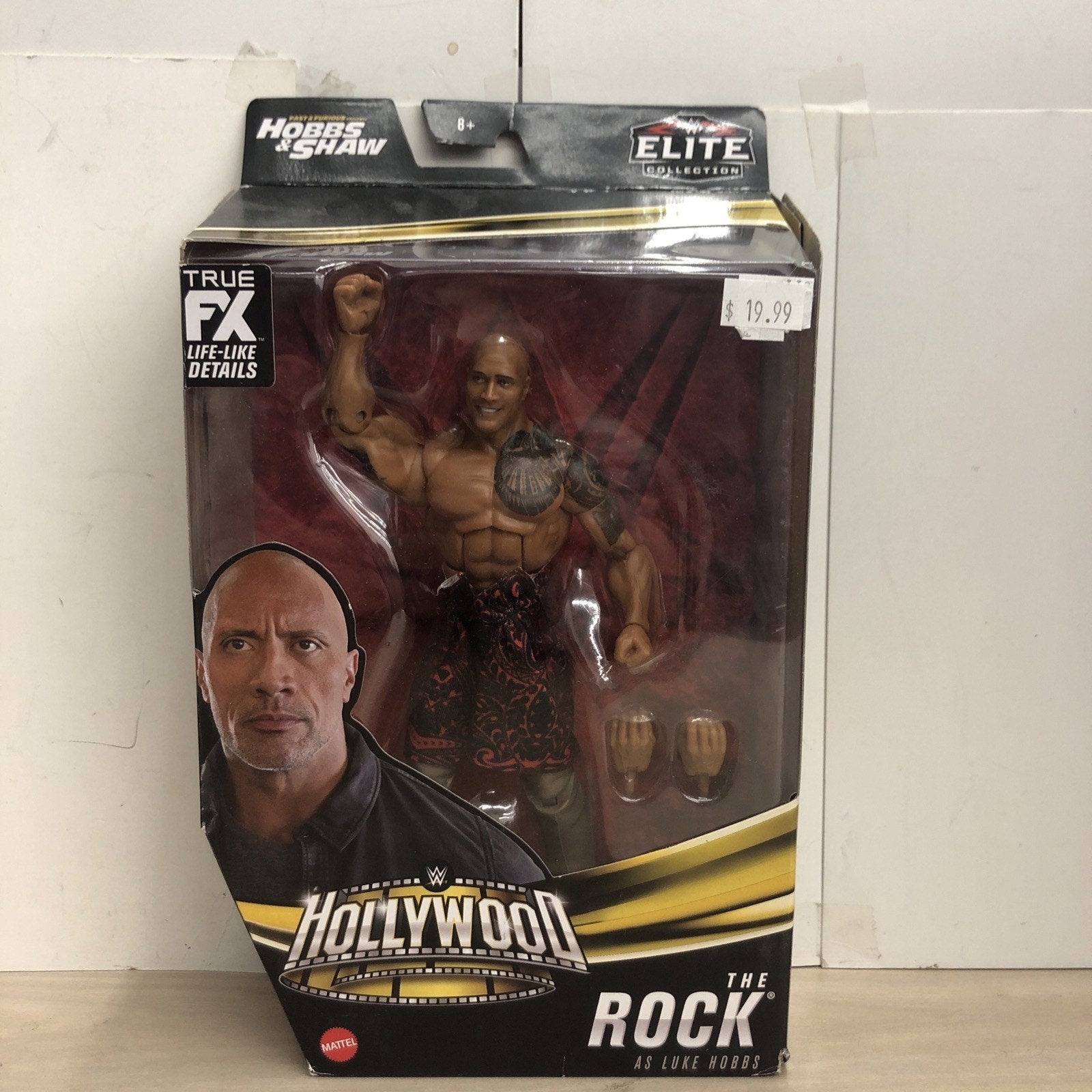 Mattel WWE Elite Hollywood The Rock 6" Action Figure