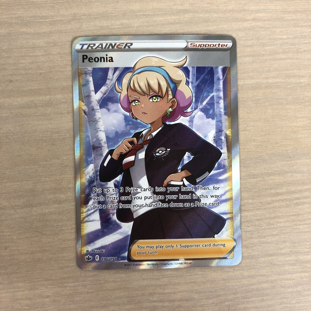 Peonia (Full Art) 196/198 Swsh06: Sword & Shield - Chilling Reign Holo