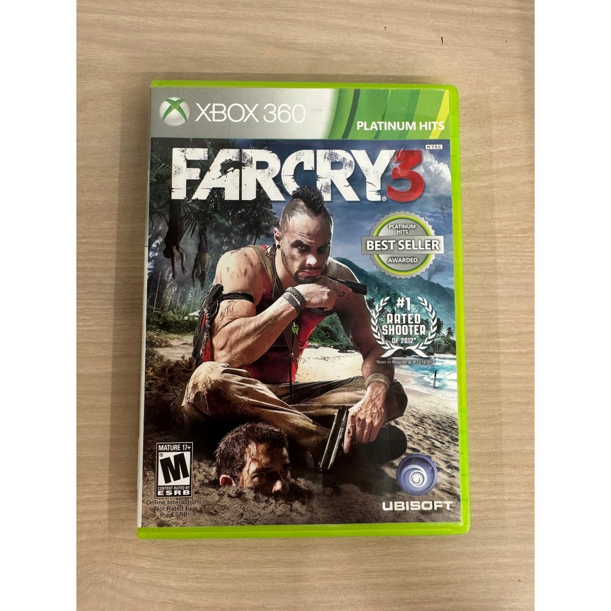 Far Cry 3 Platinum Hits Xbox 360 Video Game Open World Shooter FPS