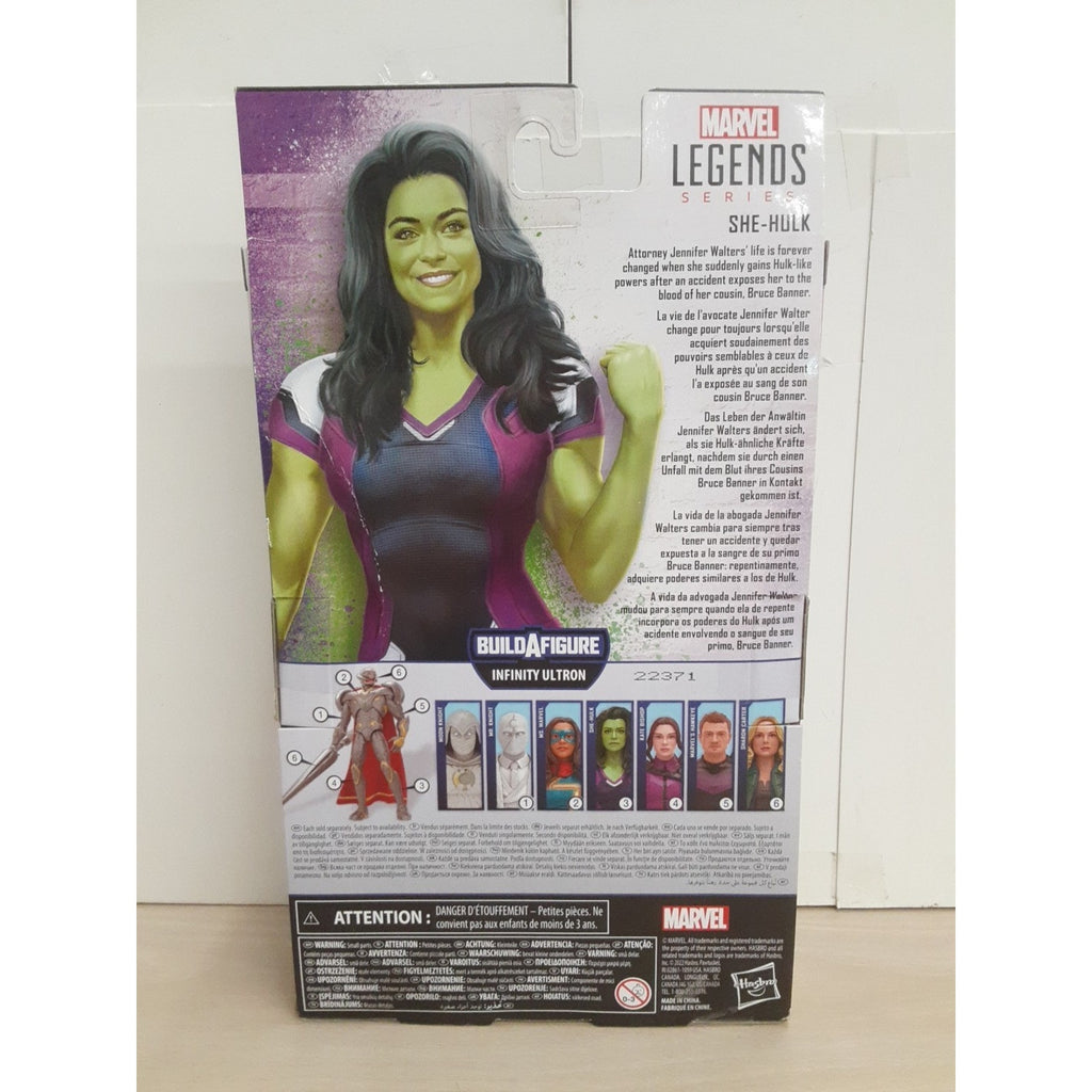Hasbro Marvel Legends She-Hulk Action Figure Infinity Ultron BAF