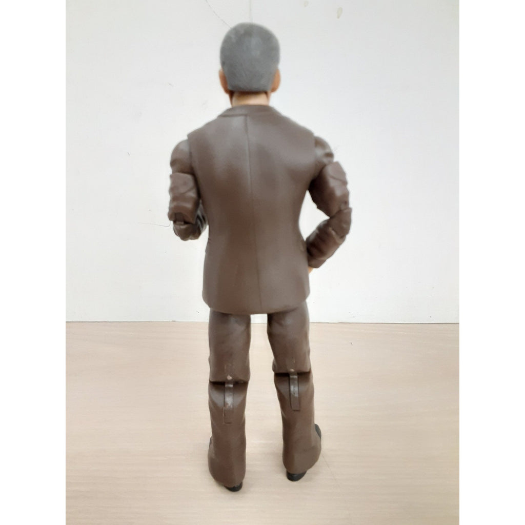 Custom WWE Mattel Mr. Vince McMahon Action Figure Brown Suit