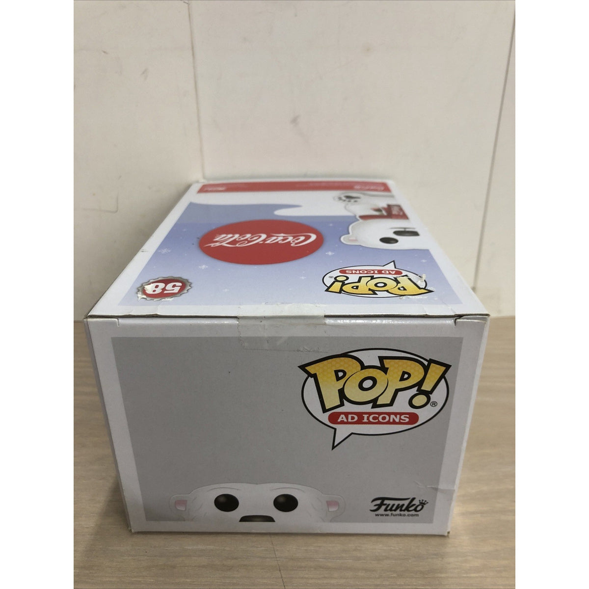 Funko Pop! Vinyl: Coca-Cola - Coca-Cola Polar Bear #58