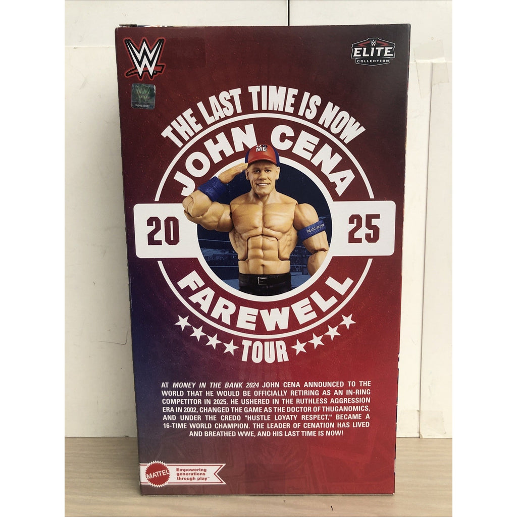 John Cena WWE Elite Farewell Tour The Last Time Is Now Action Figure