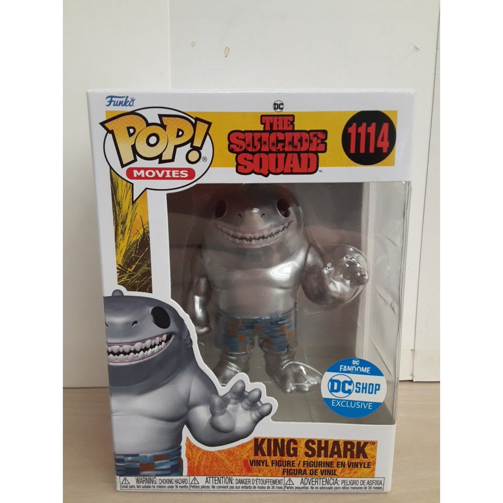 Pop! King Shark (Metallic) DC Fandom Shop Exclusive #1114