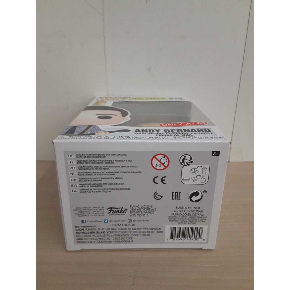 Funko Pop! Vinyl: The Office - Andy Bernard - Target (Exclusive) #878