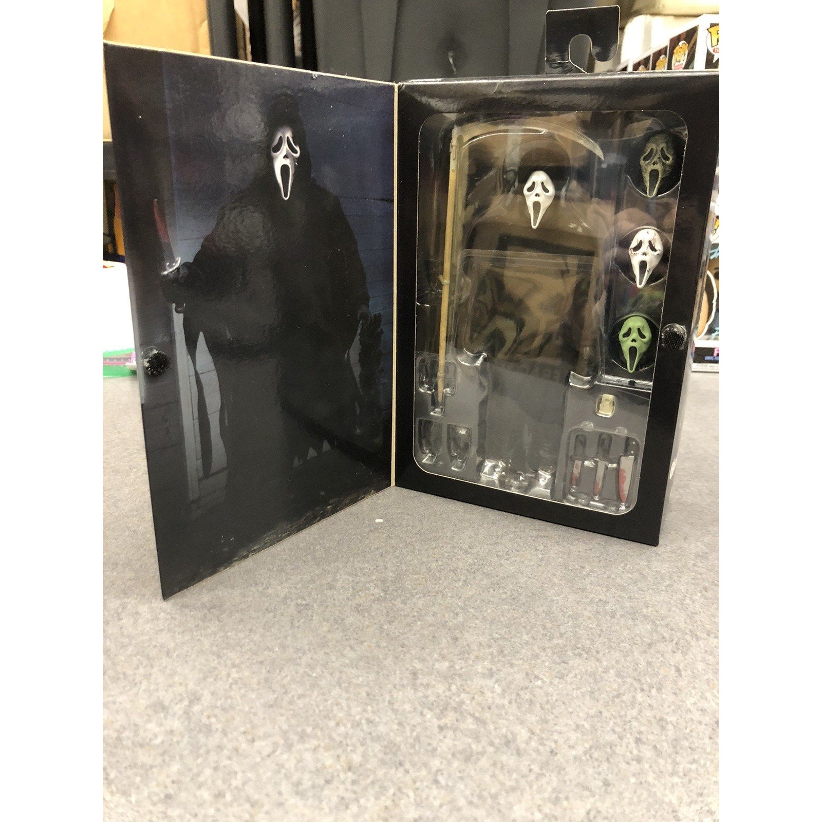 Henry Winkler “Himbry” Signed Autograph Neca Ghostface Scream Action Figure PSA