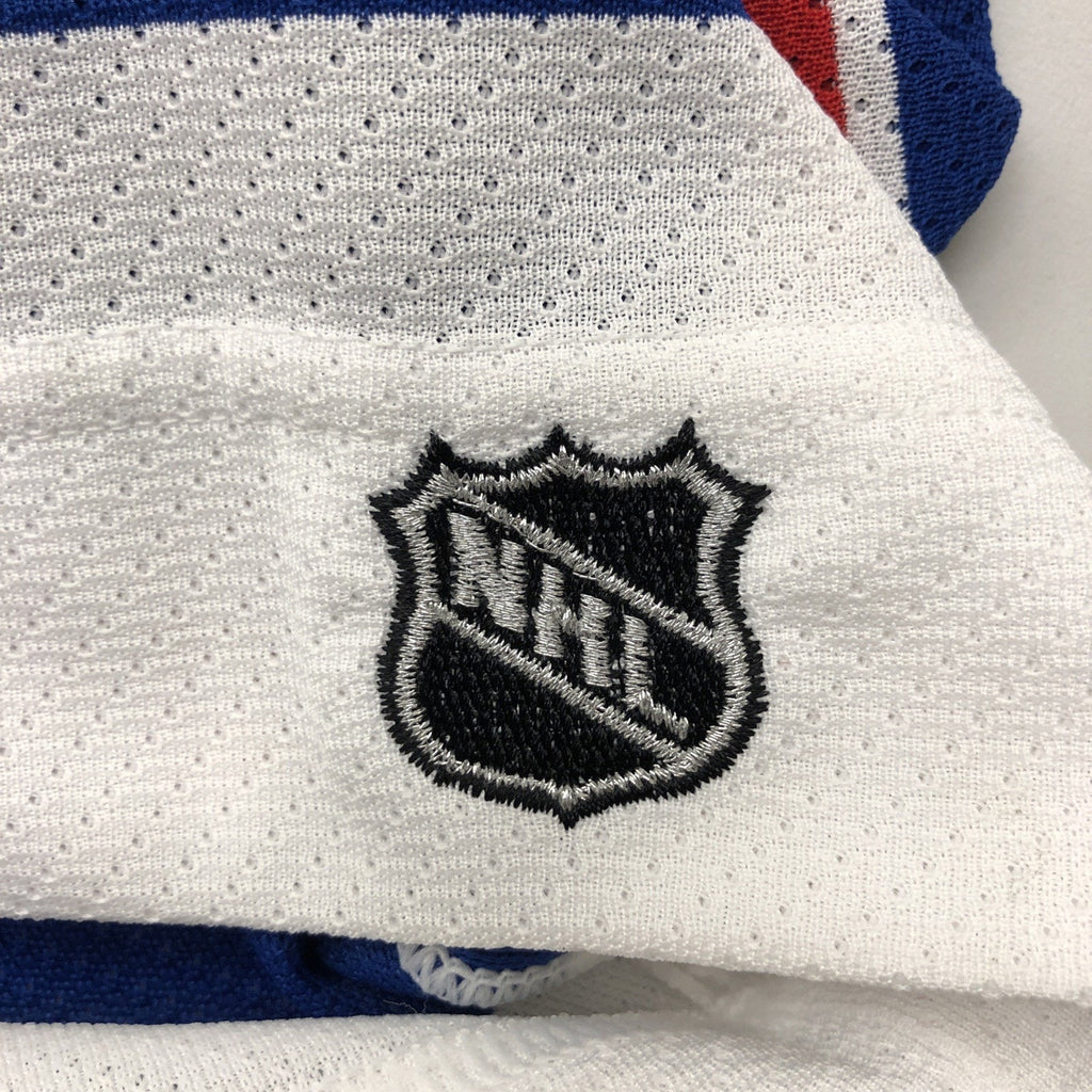 Hlavac Signed New York Rangers CCM Authentic On-Ice Jersey #27 Auto 75th Patch