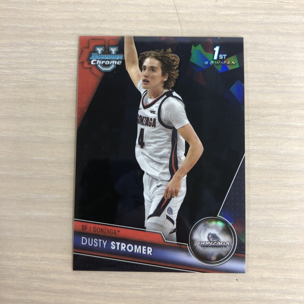 2024 Topps Bowman Chrome U Dusty Stromer Bowman 1st Ice /10