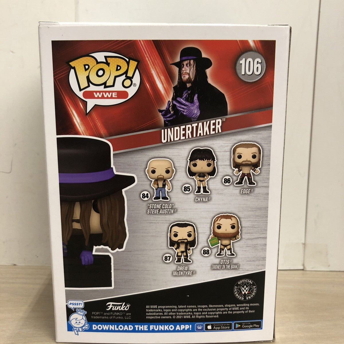 Pop! Undertaker GameStop Exclusive #106
