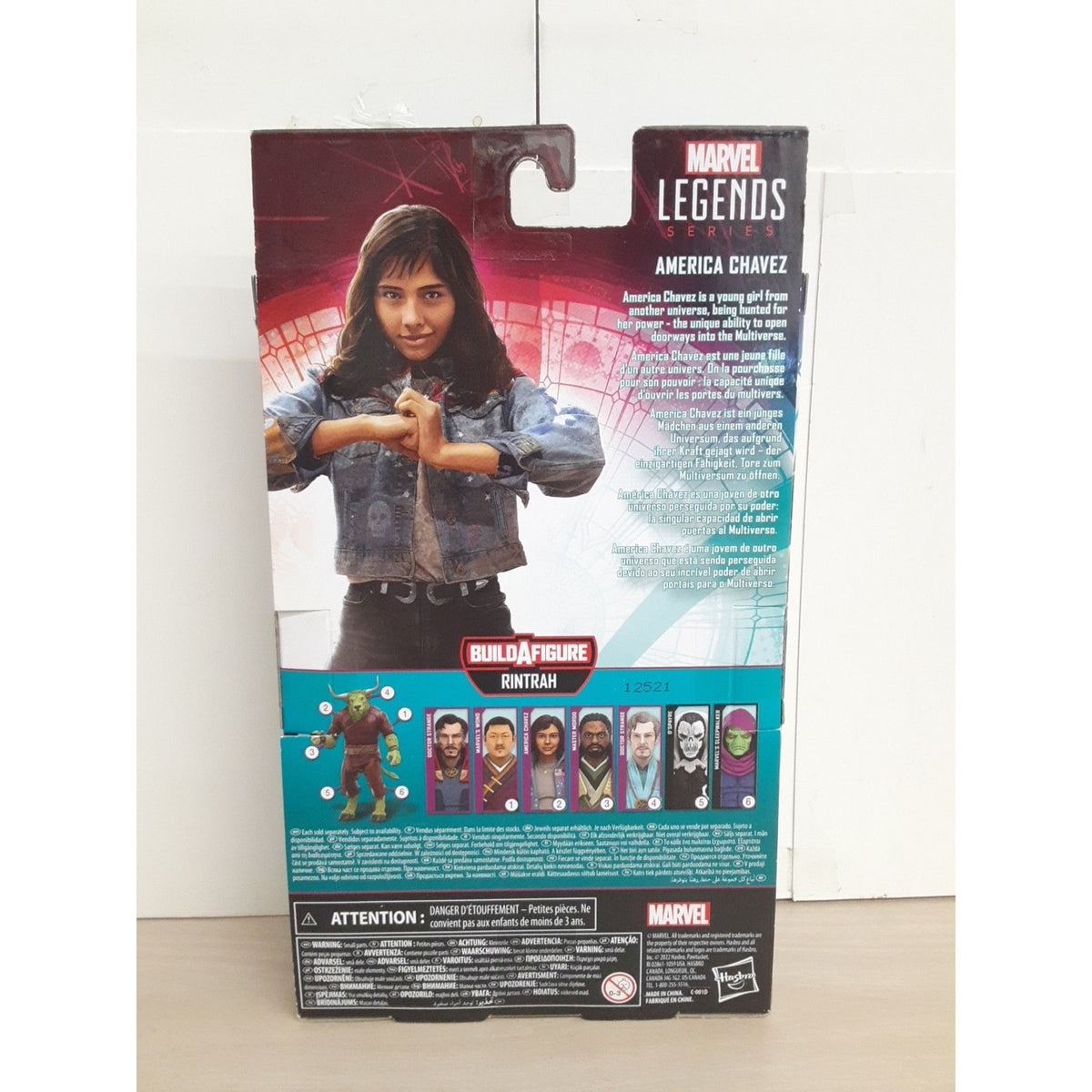 Marvel Legends America Chavez Action Figure Rintrah BAF