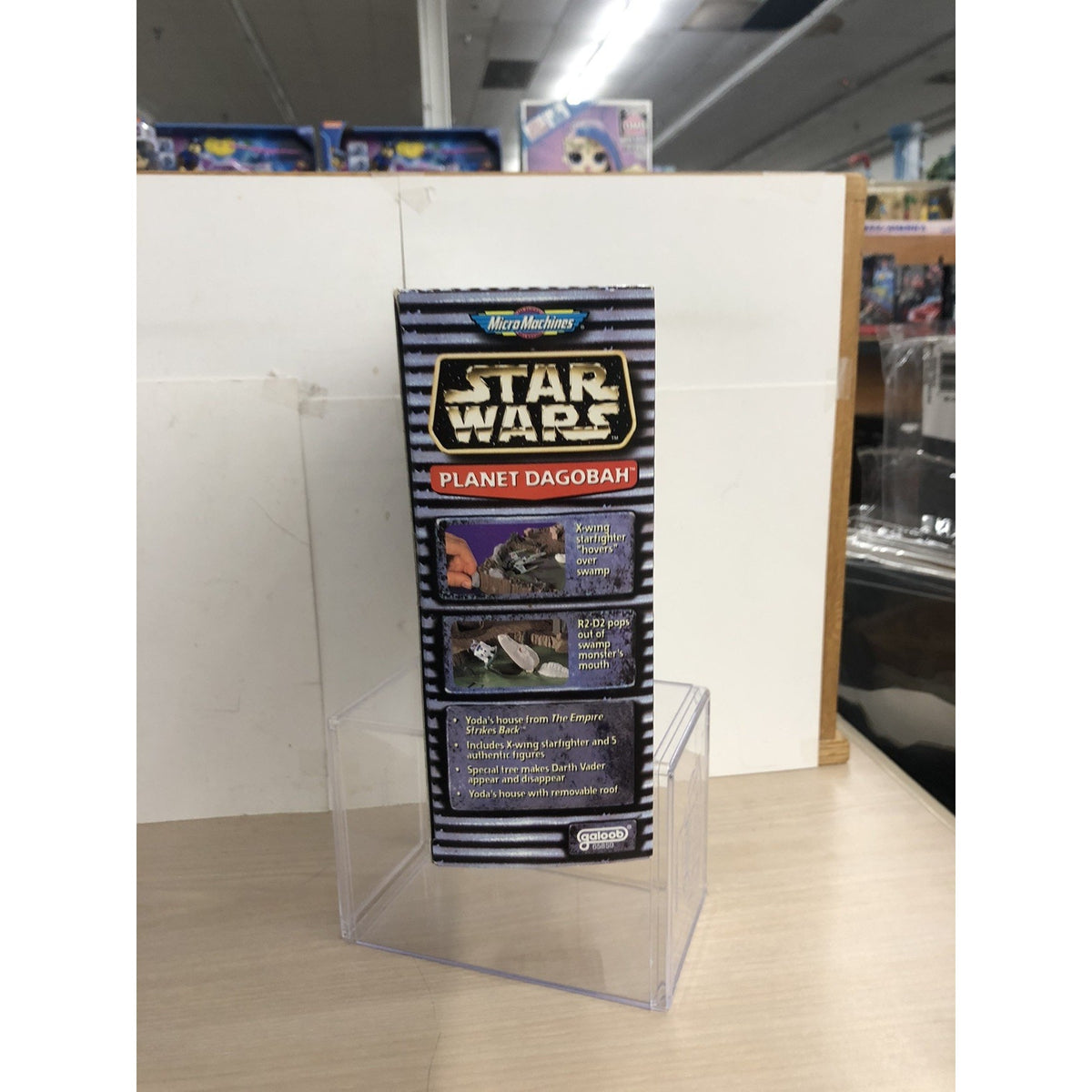 Star Wars Micro Machines Planet Dagobah Playset Galoob 1997 - sealed in box
