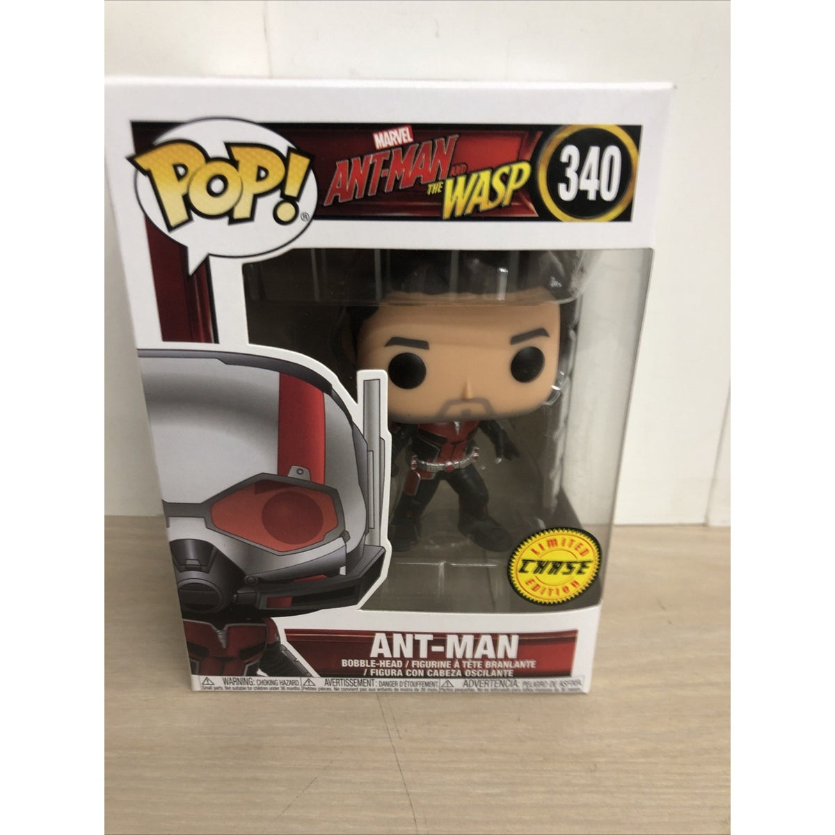 Funko Pop! Vinyl: Marvel - Ant-Man (Unmasked) (Chase) #340
