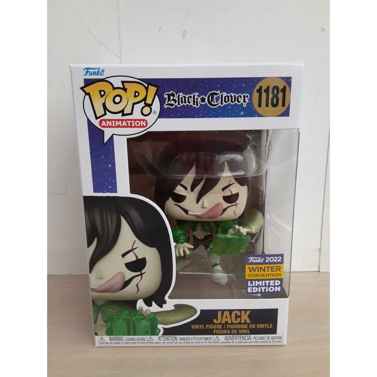 Funko Pop! Vinyl: Black Clover - Jack (Winter Convention) - Brazil Comic Con...