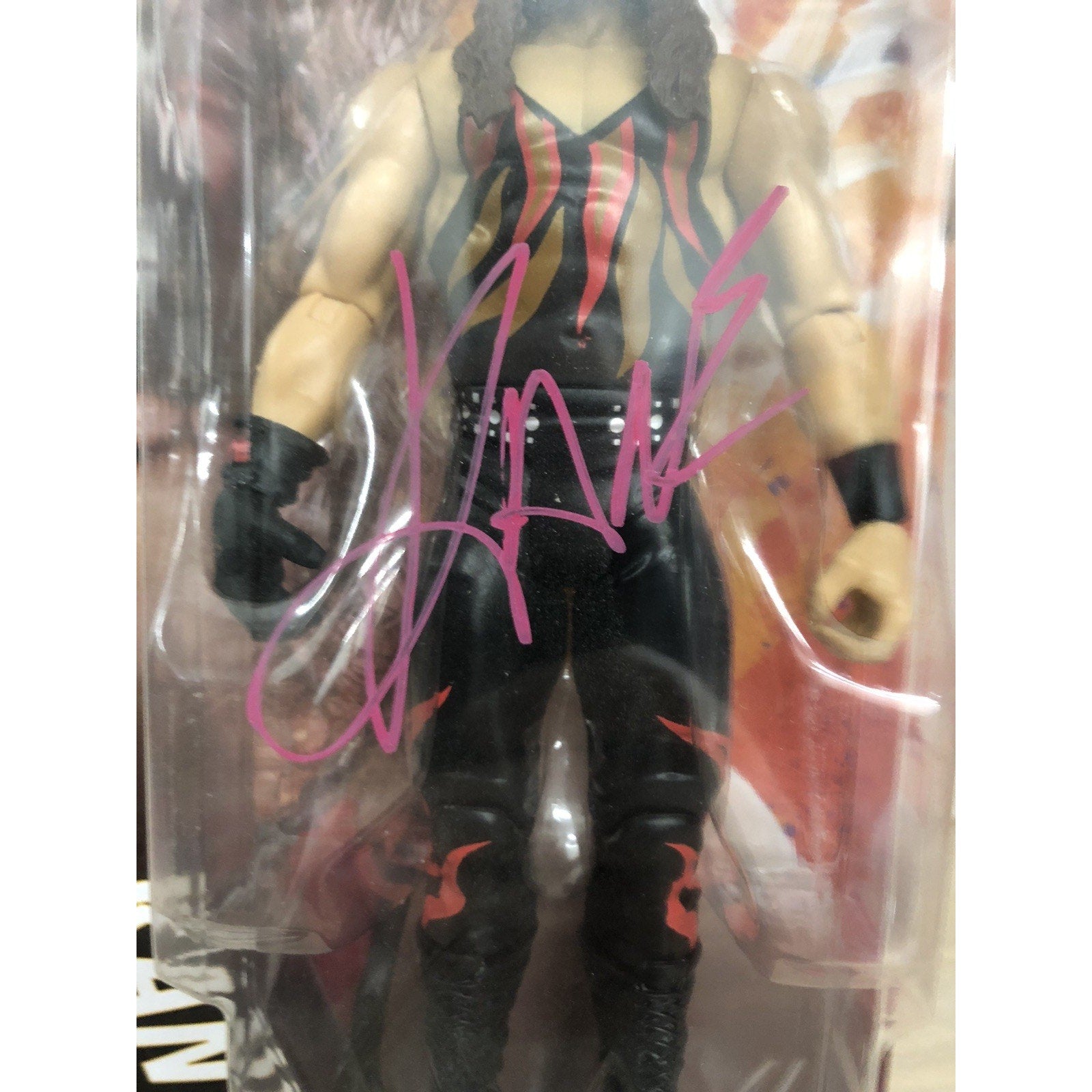 Signed Autograph WWE KANE Series 121 SummerSlam BENT CARD NO COA