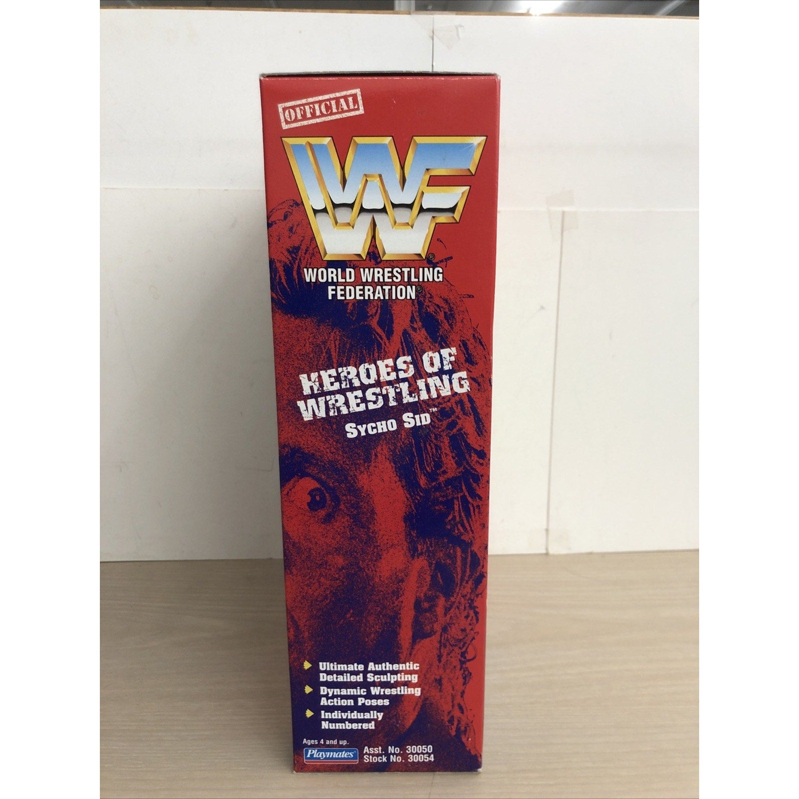 1997 WWF WWE Playmates Sycho Sid Vicious Wrestling Figure Heros Wrestling WCW