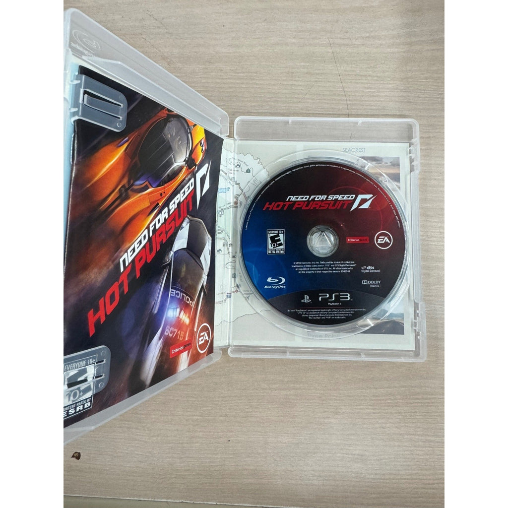 Need for Speed Hot Pursuit PS3 Video Game Racing Multiplayer EA