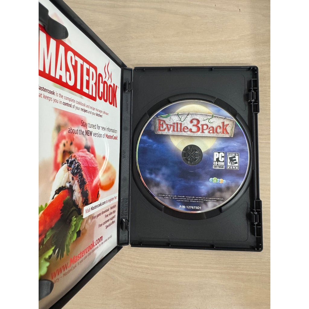 Eville 3 Pack Vampireville Mysteryville 2 Pirateville PC CD-ROM Video Game