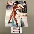 Finola Hughes Stayin Alive Autograph 8X10 Signed w Store CoA General Hospital