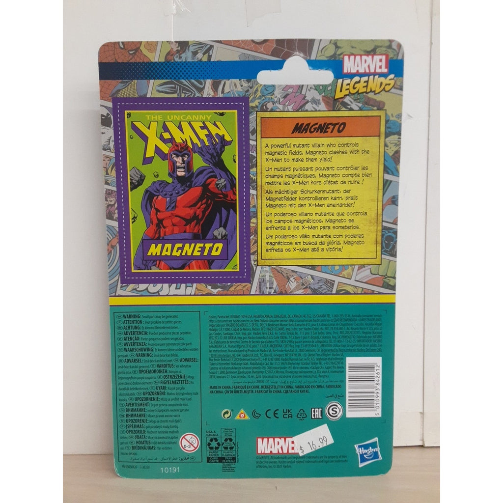 Marvel Legends Magneto Retro Action Figure Toy