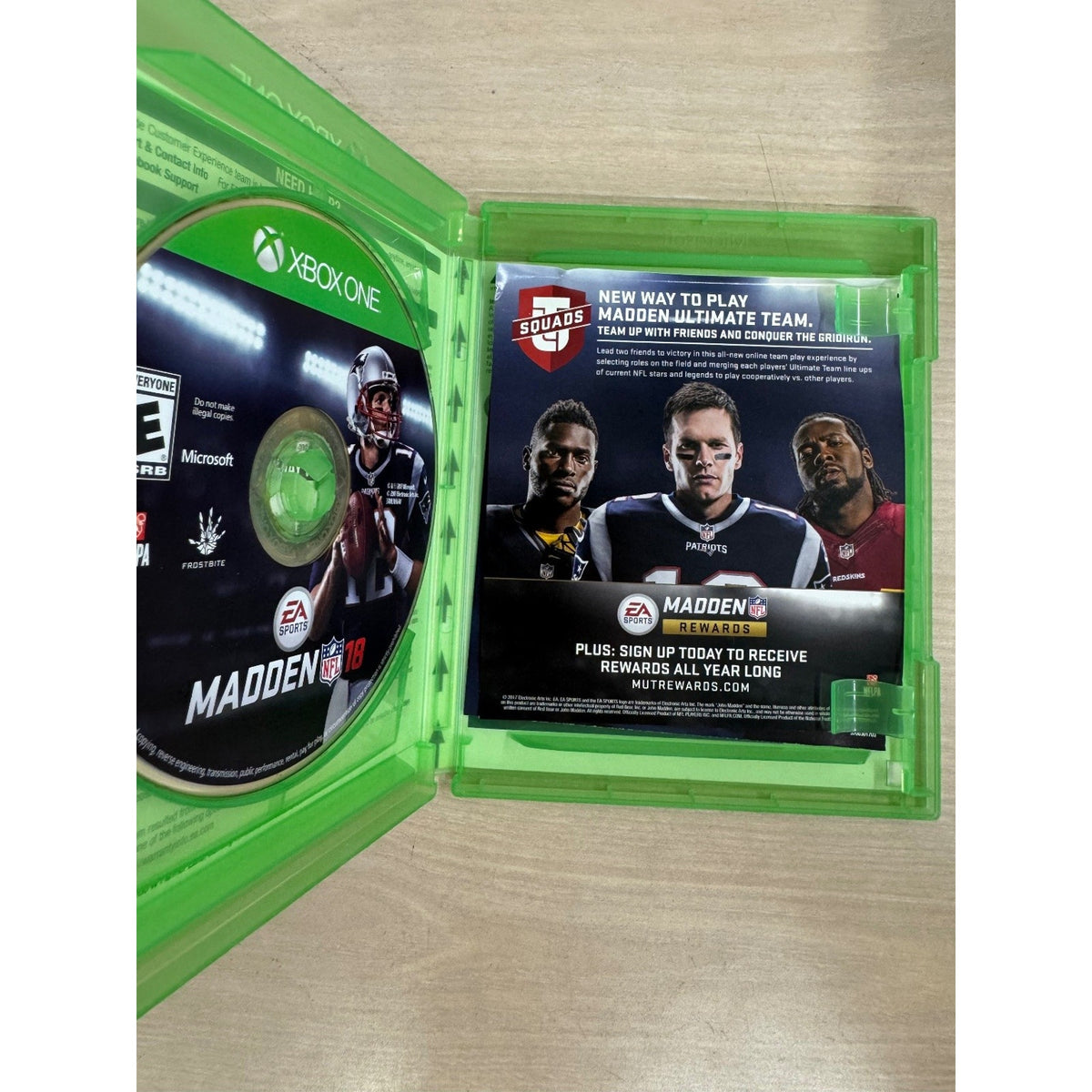 Madden NFL 18 Xbox One Video Game Longshot Story Mode Football