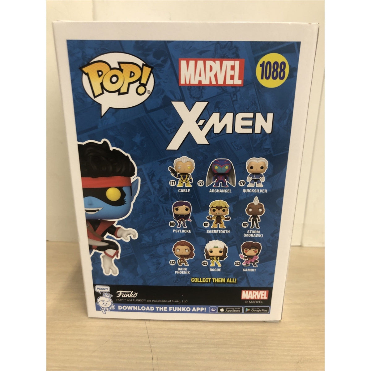 Pop! Nightcrawler Walgreens Exclusive #1088
