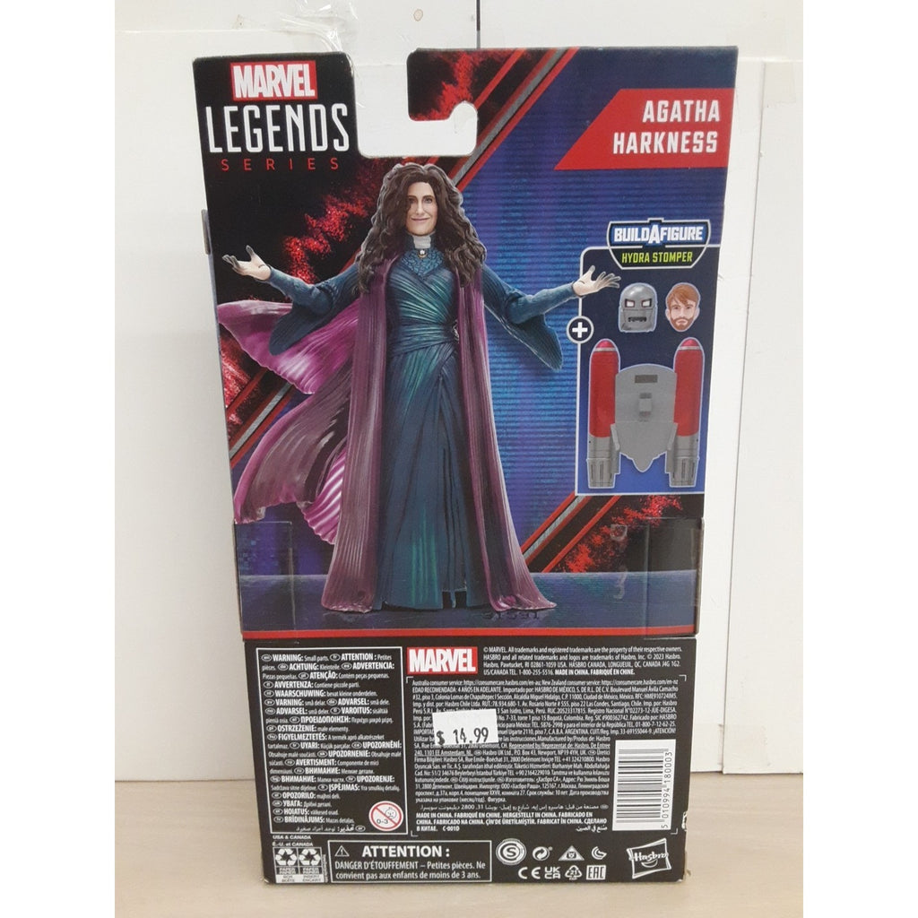 Hasbro Marvel Legends Series Agatha Harkness Action Figure Hydra Stomper BAF