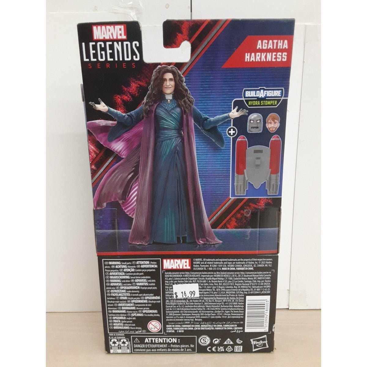 Hasbro Marvel Legends Series Agatha Harkness Action Figure Hydra Stomper BAF