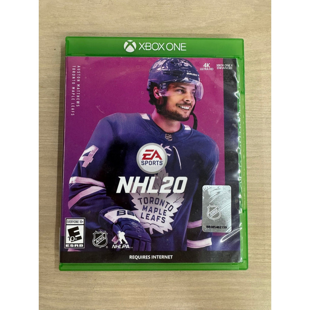 NHL 20 Xbox One Video Game EA Sports Auston Matthews Hockey