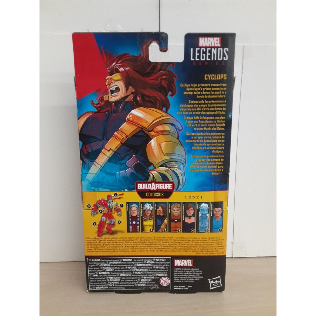 Marvel Legends Cyclops X-Men Age of Apocalypse 6" Action Figure Colossus BAF