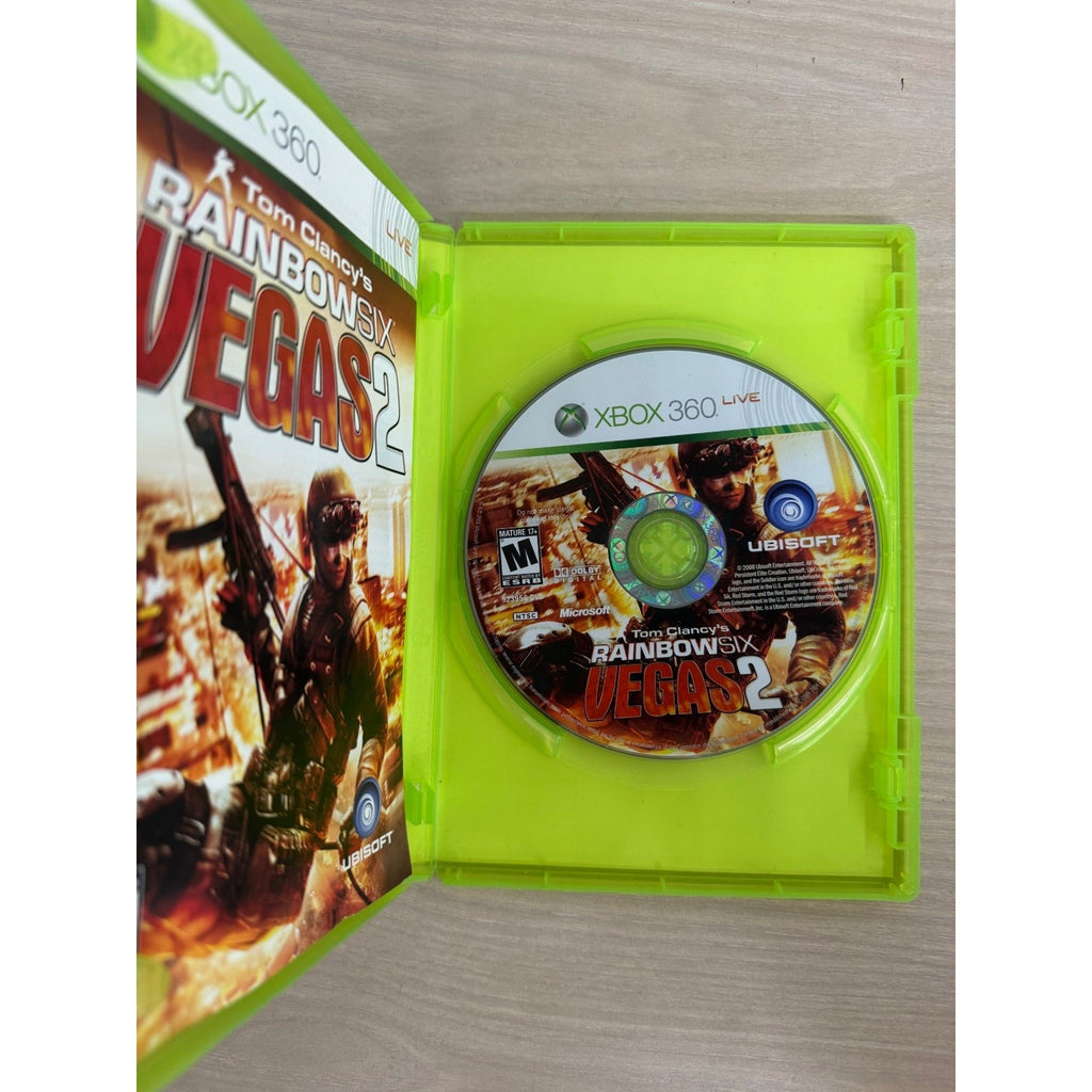 Tom Clancy's Rainbow Six Vegas 2 Platinum Hits Xbox 360 Video Game Shooter