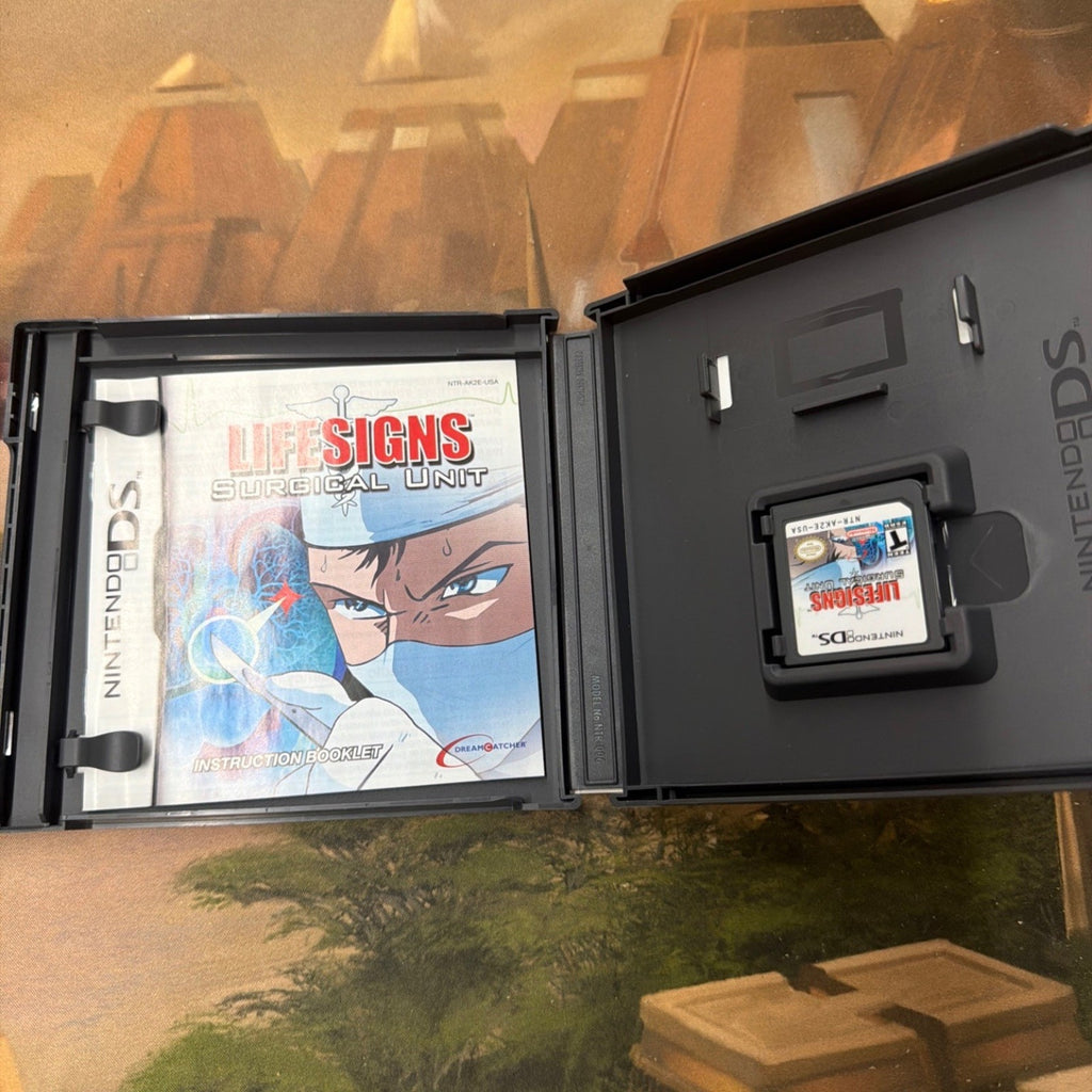 LIFESIGNS SURGICAL UNIT Nintendo DS Video Game Medical Adventure