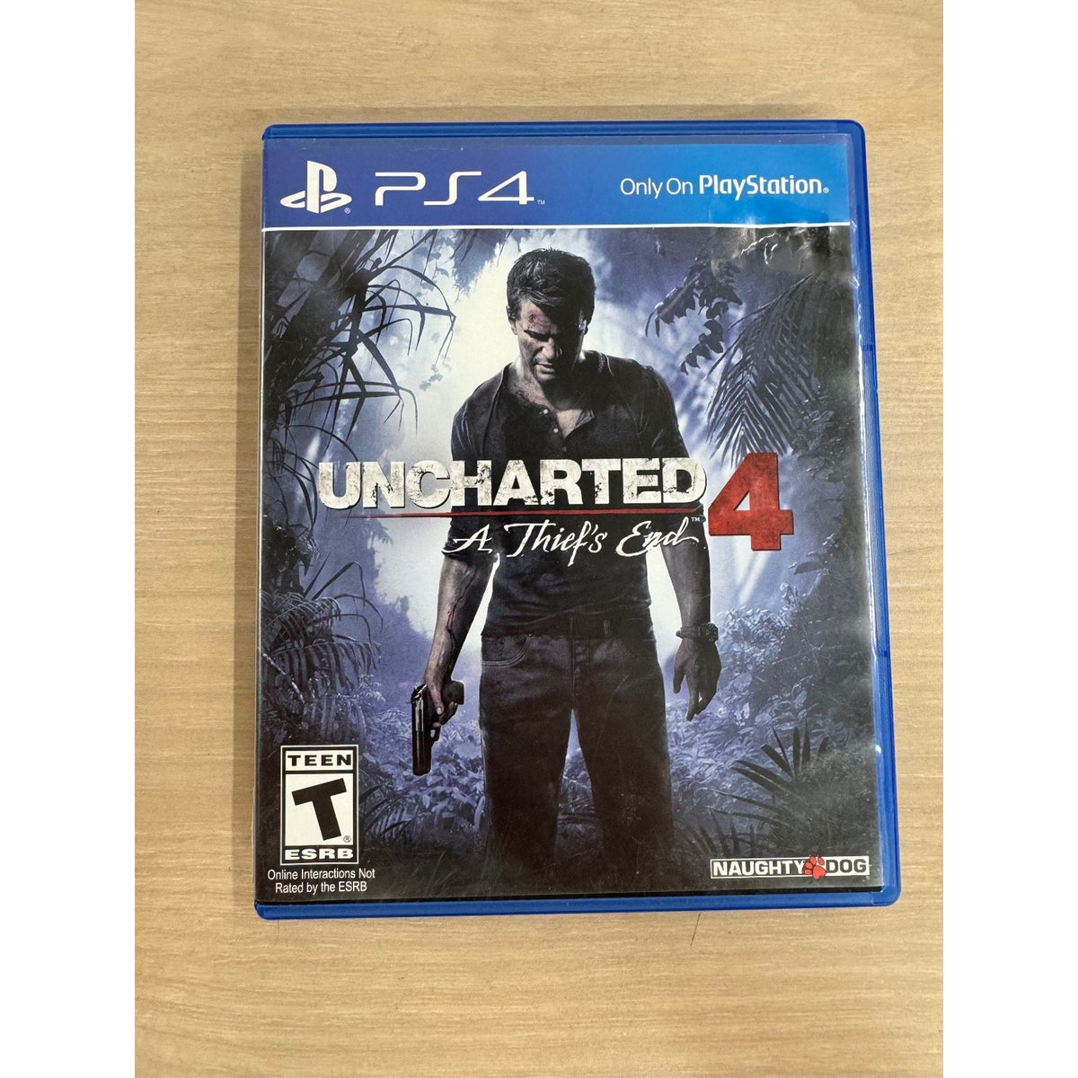 UNCHARTED 4 A Thief's End PS4 PlayStation 4 Video Game Action Adventure