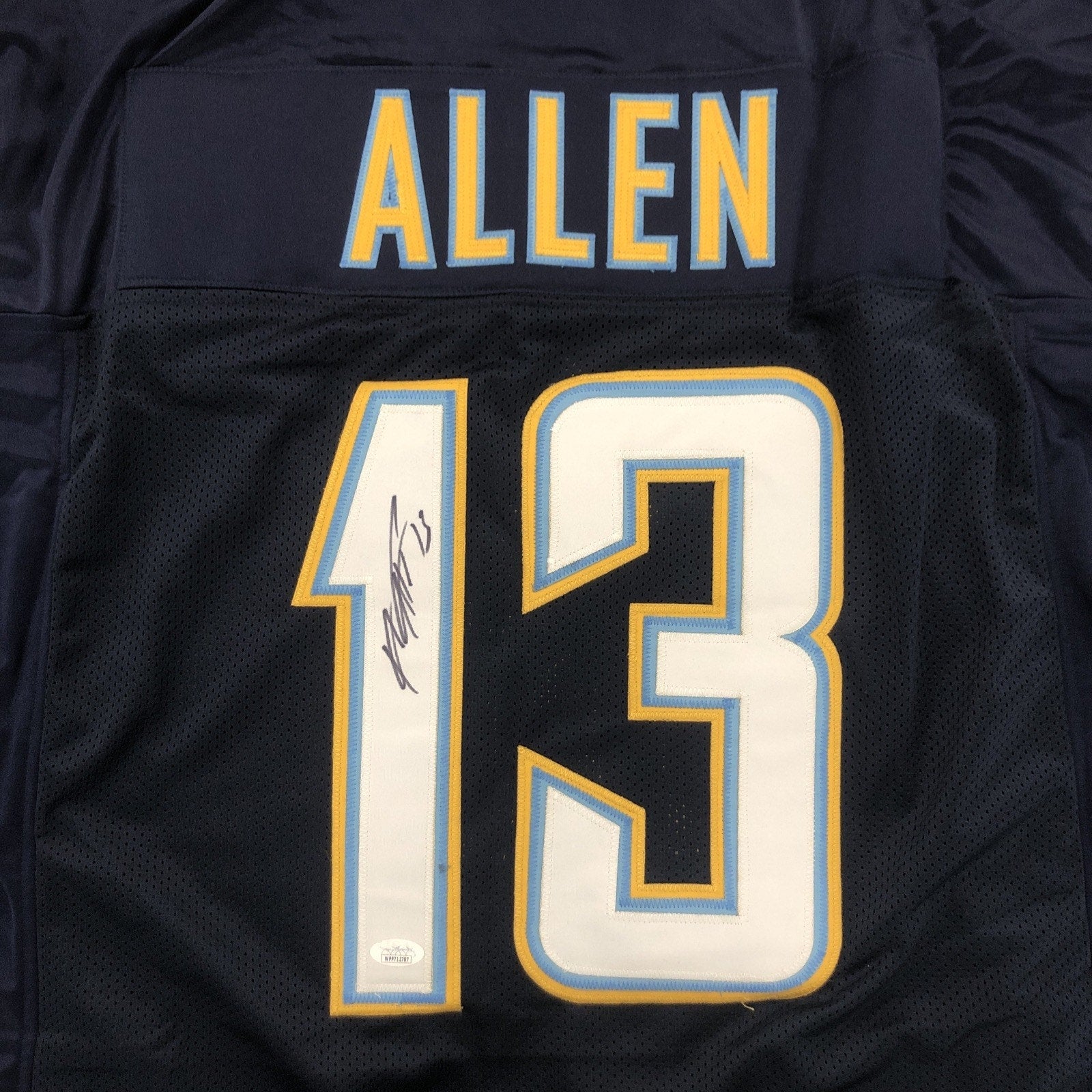 Keenan Allen Signed Autograph Jersey JSA Chargers