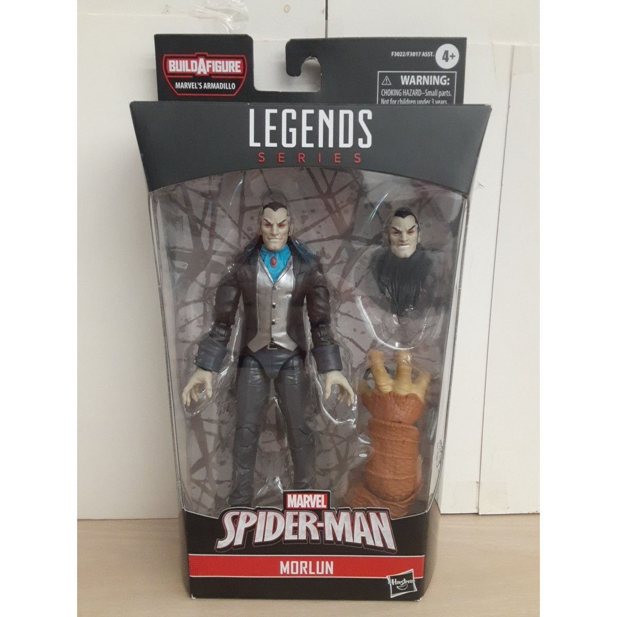 Marvel Legends Marvel Spider-Man Morlun Action Figure Marvel's Armadillo BAF