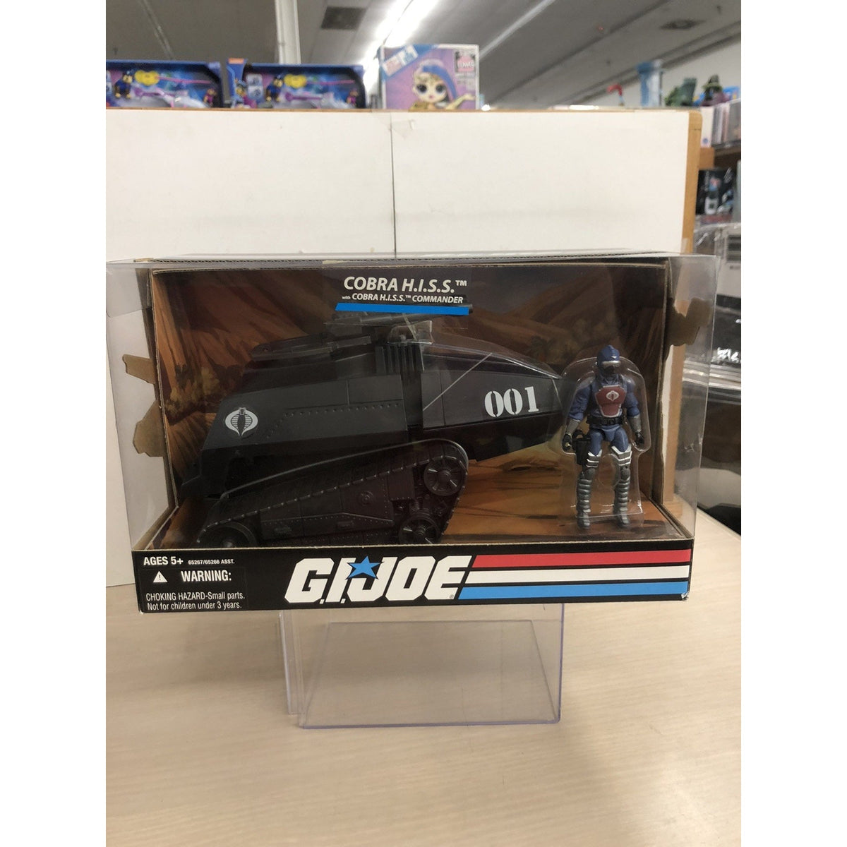 GI JOE Cobra H.I.S.S. Tank with HISS Commander 2008 25th Anniversary