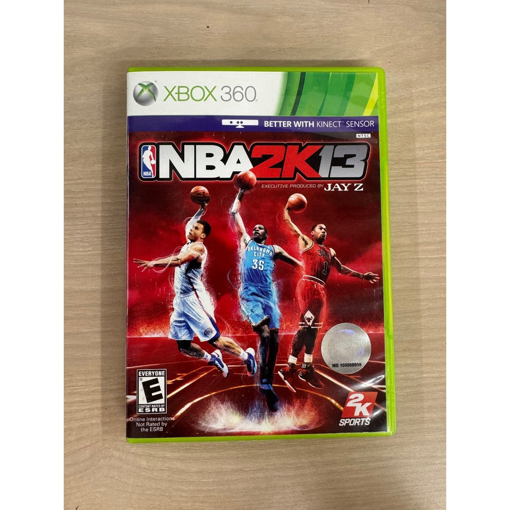 NBA 2K13 Xbox 360 Video Game Basketball Jay-Z Kinect NTSC