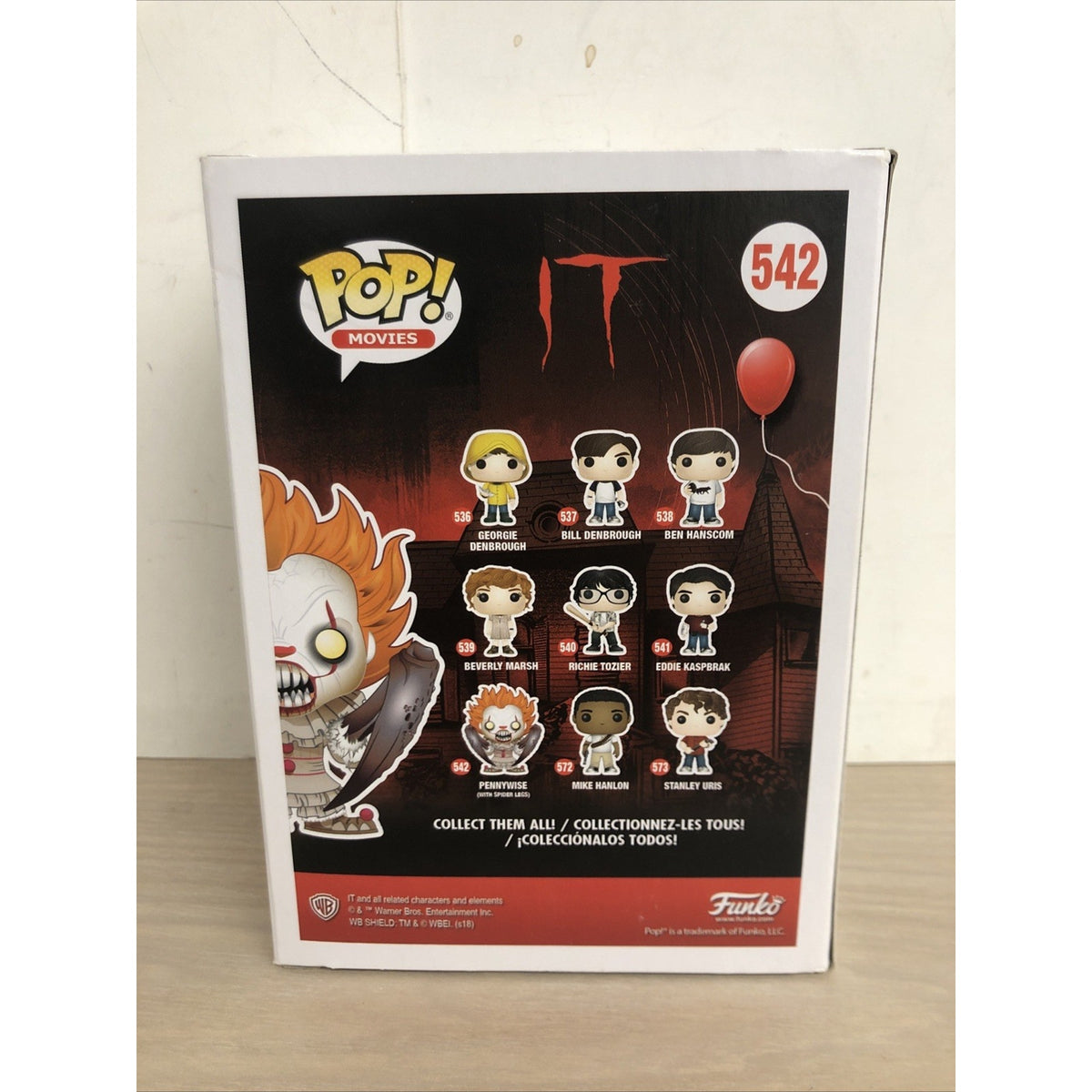 Funko Pop! Vinyl: It - Pennywise with Spider Legs #542