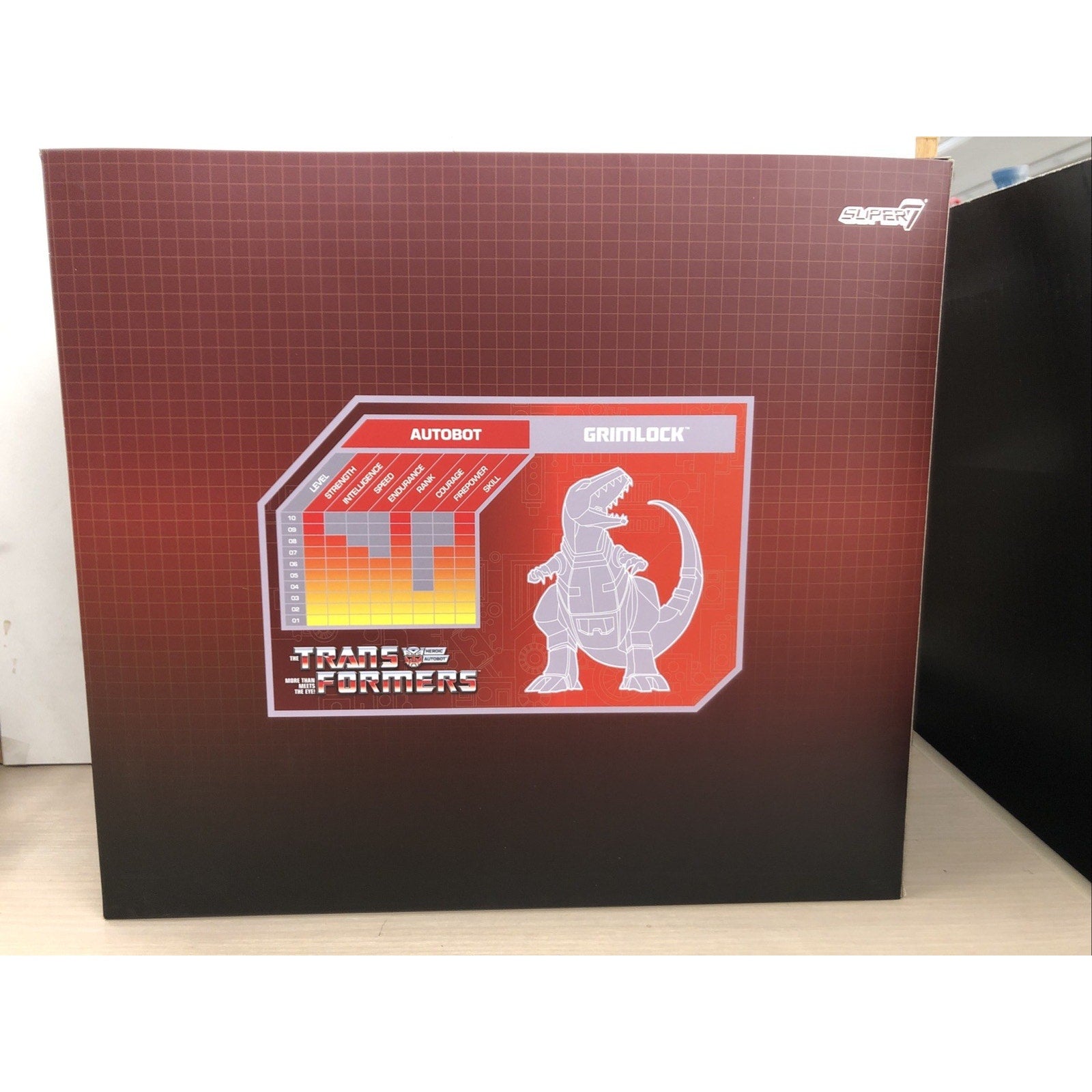 Super7 Ultimates Transformers Grimlock Figure- In Box