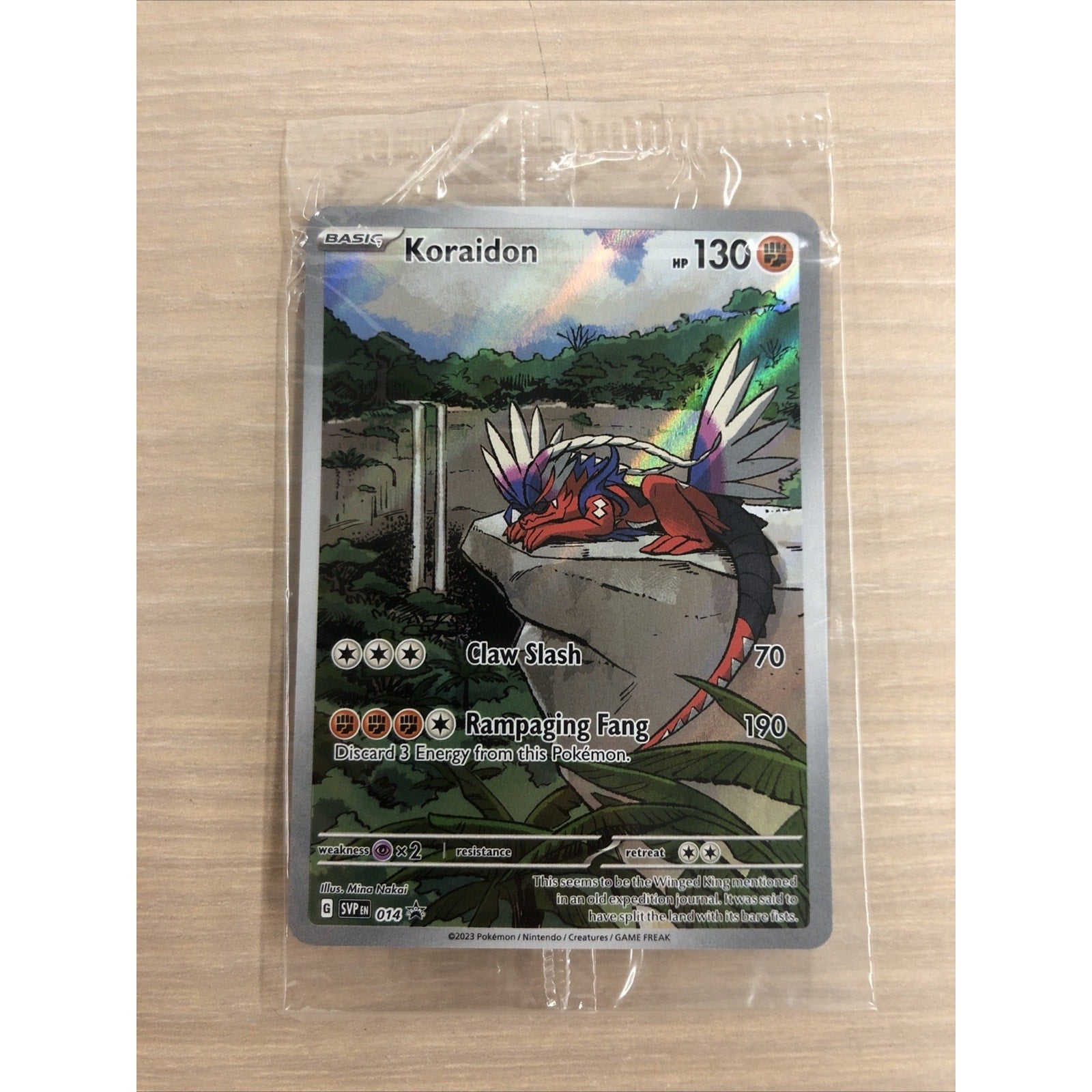 Koraidon 014 Sv: Scarlet & Violet Promo Cards Holo