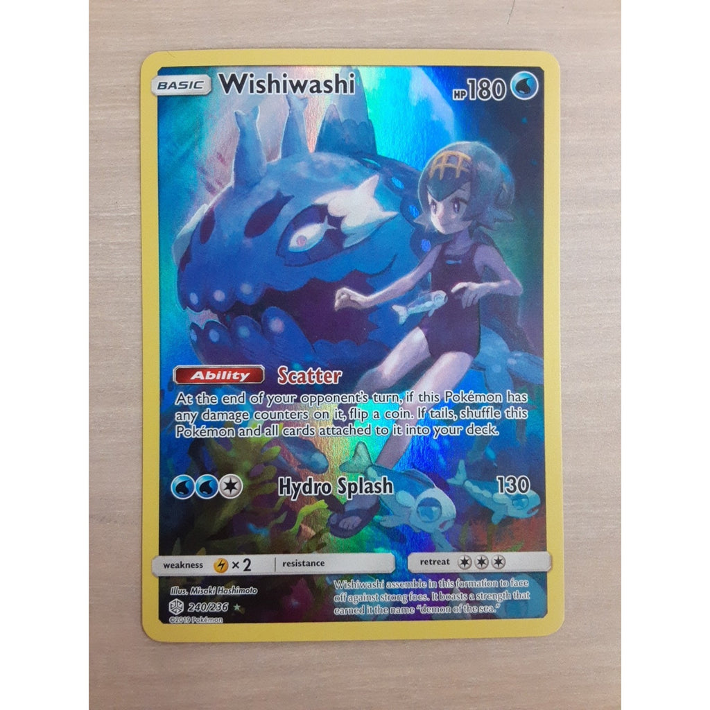 Wishiwashi (Secret) 240/236 Sm-Cosmic Eclipse Holo