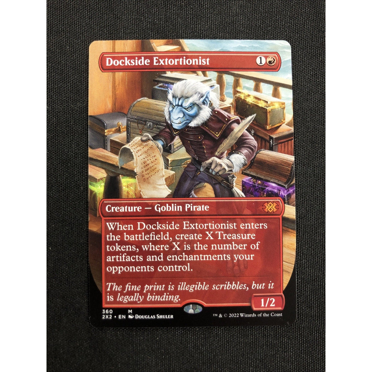 Dockside Extortionist (Borderless) Double Masters 2022 Regular