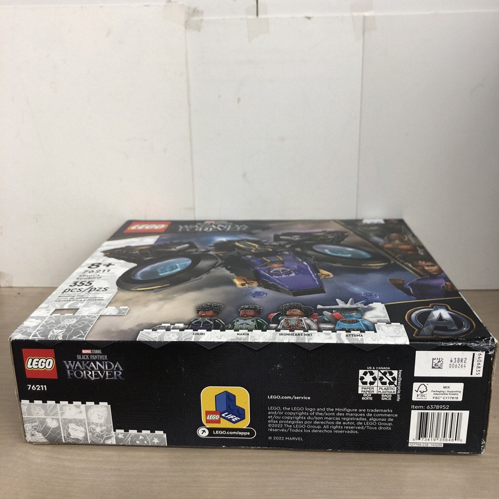LEGO Super Heroes: Shuri's Sunbird (76211)