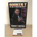 Booker T : My Rise to Wrestling Royalty by Booker T. Huffman SIGNED PSA CoA Auto