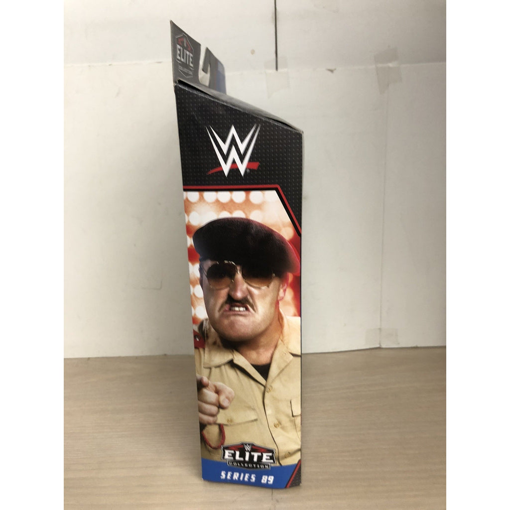 SGT SLAUGHTER WWE MATTEL ELITE SERIES 89 AUTOGRAPH SIGNED No CoA